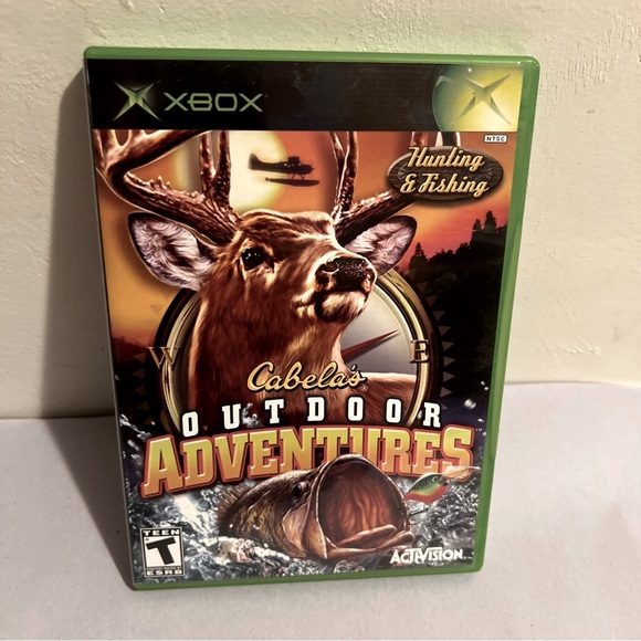 Xbox : Cabelas Outdoor Adventures Video Games Hunt And Fish Complete W/ Manual - Picture 1 of 7